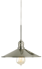  PD312SNBR - Pendant Dim Sum II Satin Nickel  Brown Cord